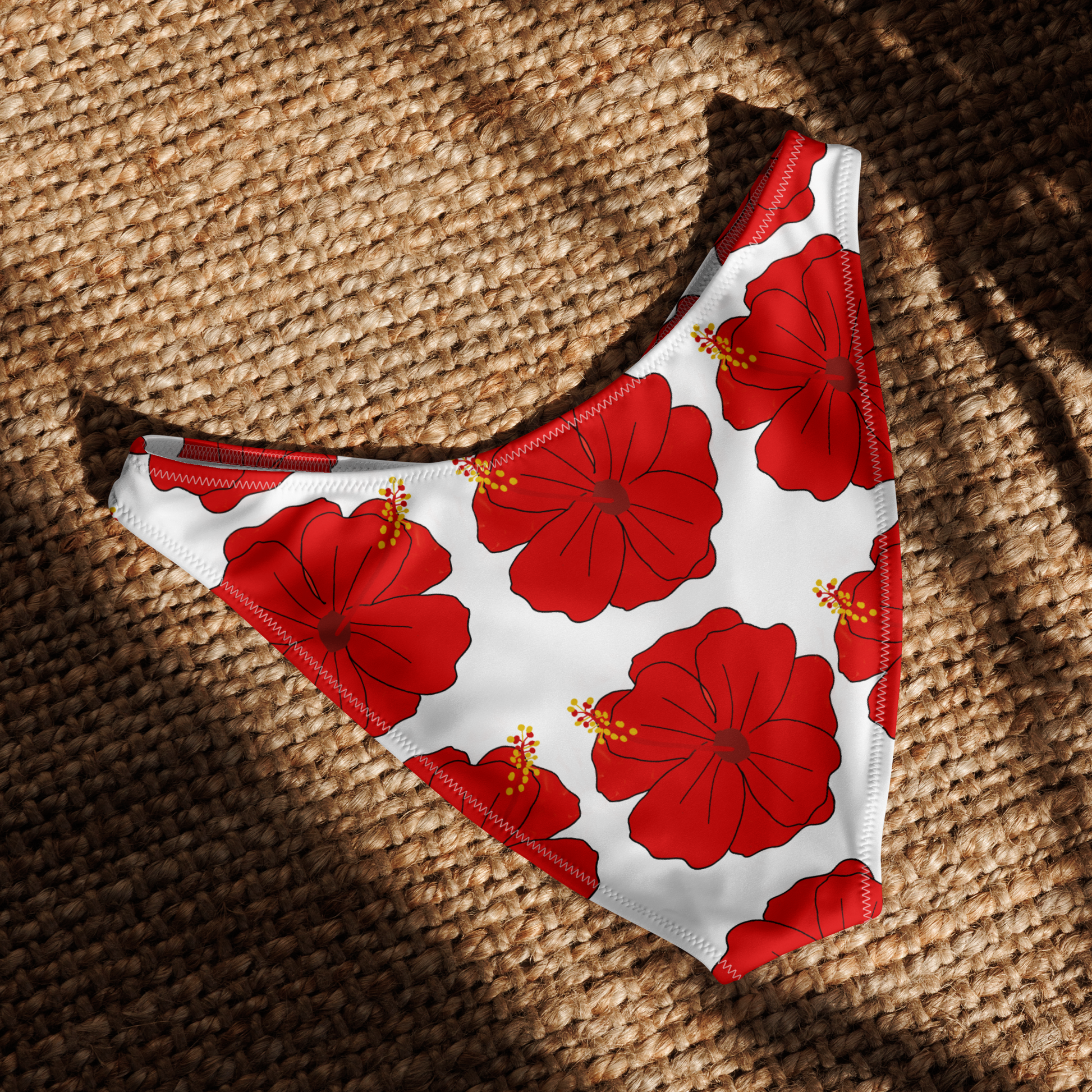 La Amapola Flower V-cut bikini bottom