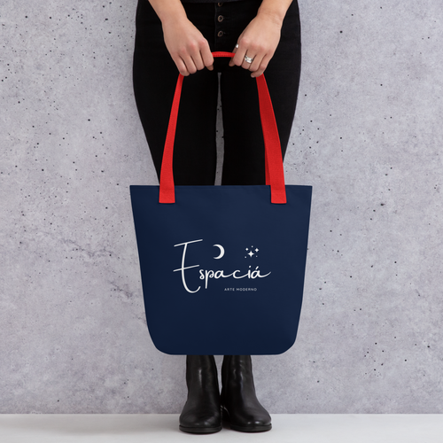 Blue Marine Tote bag with Logo