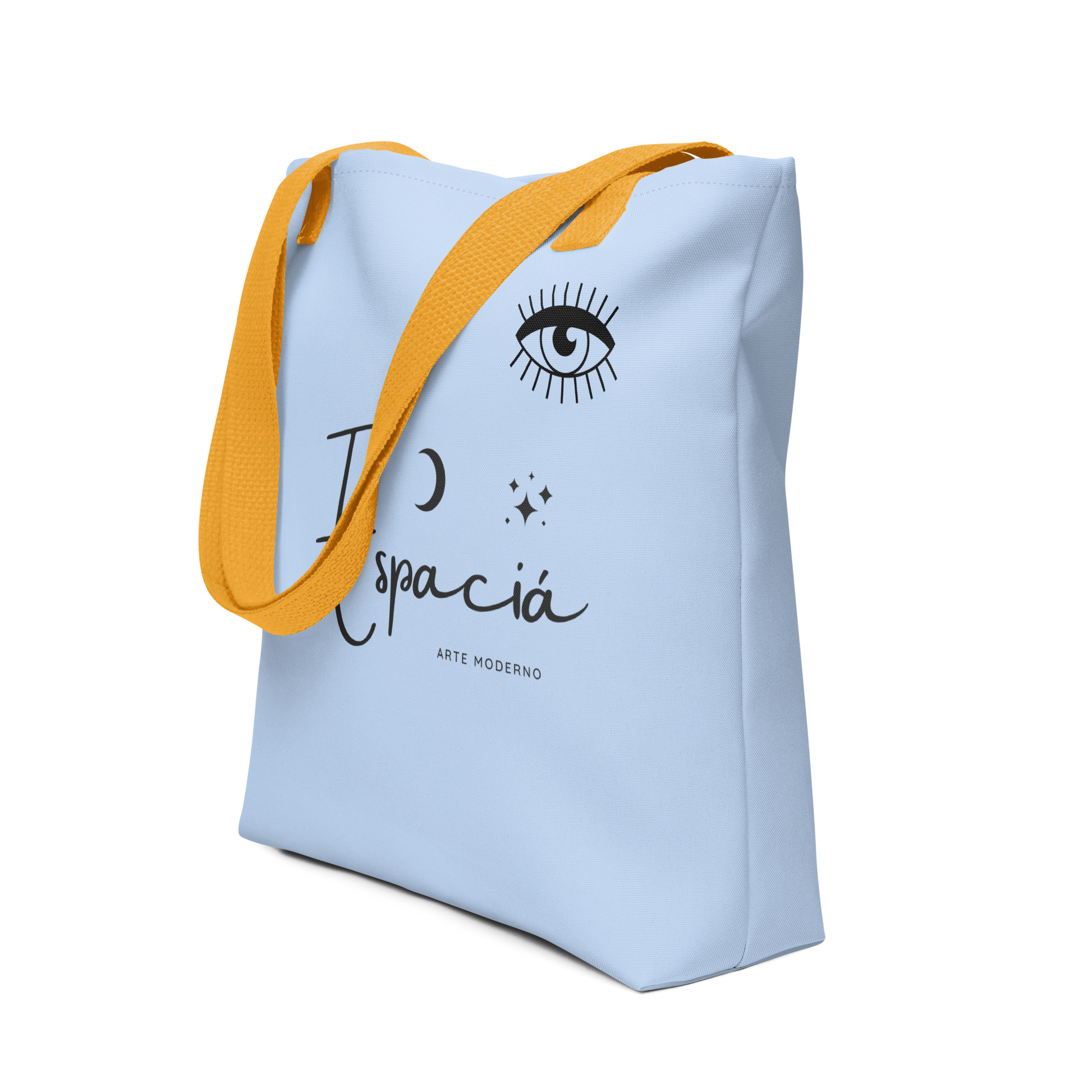 Clean Blue Tote bag with Logo