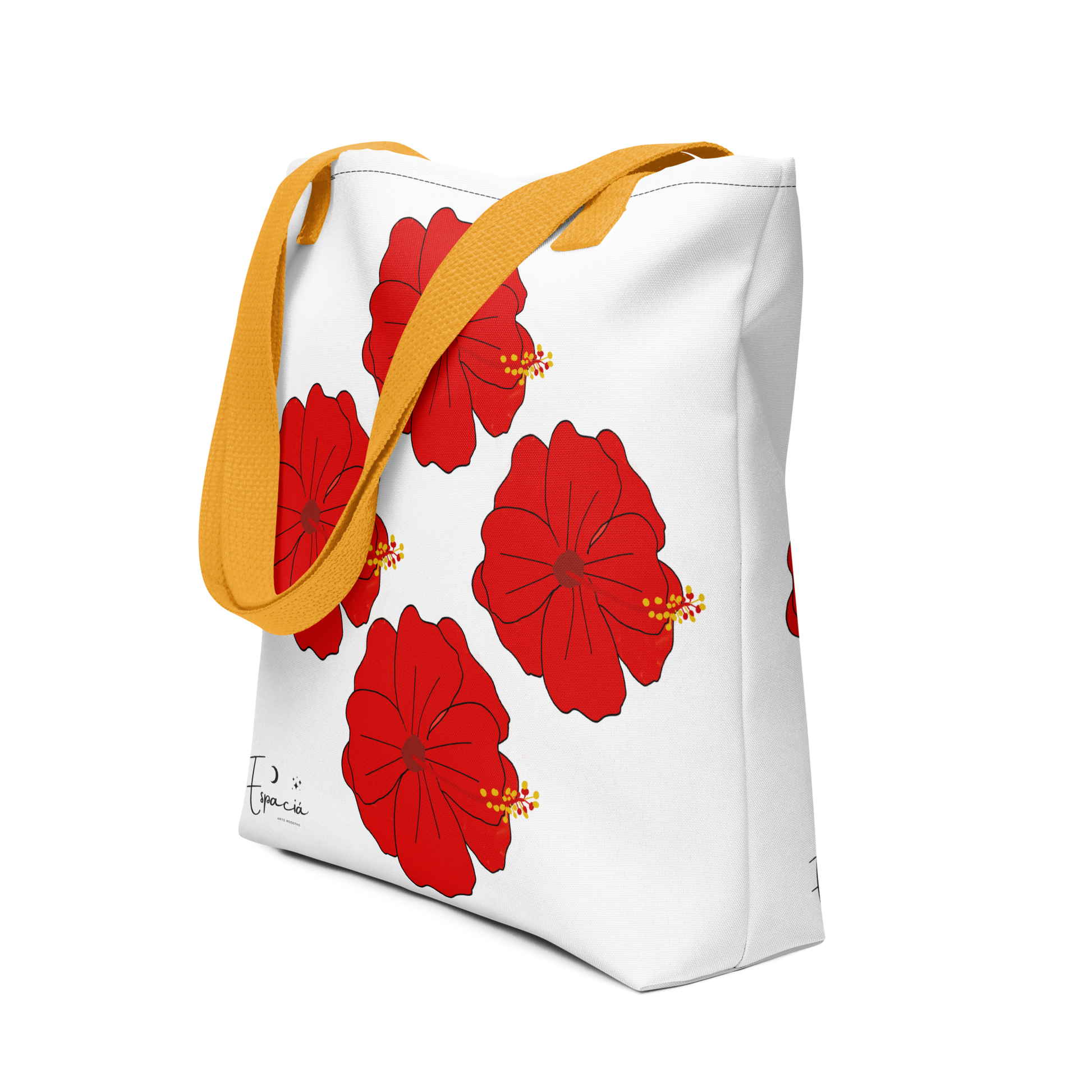 La Amapola Flower Tote Bag