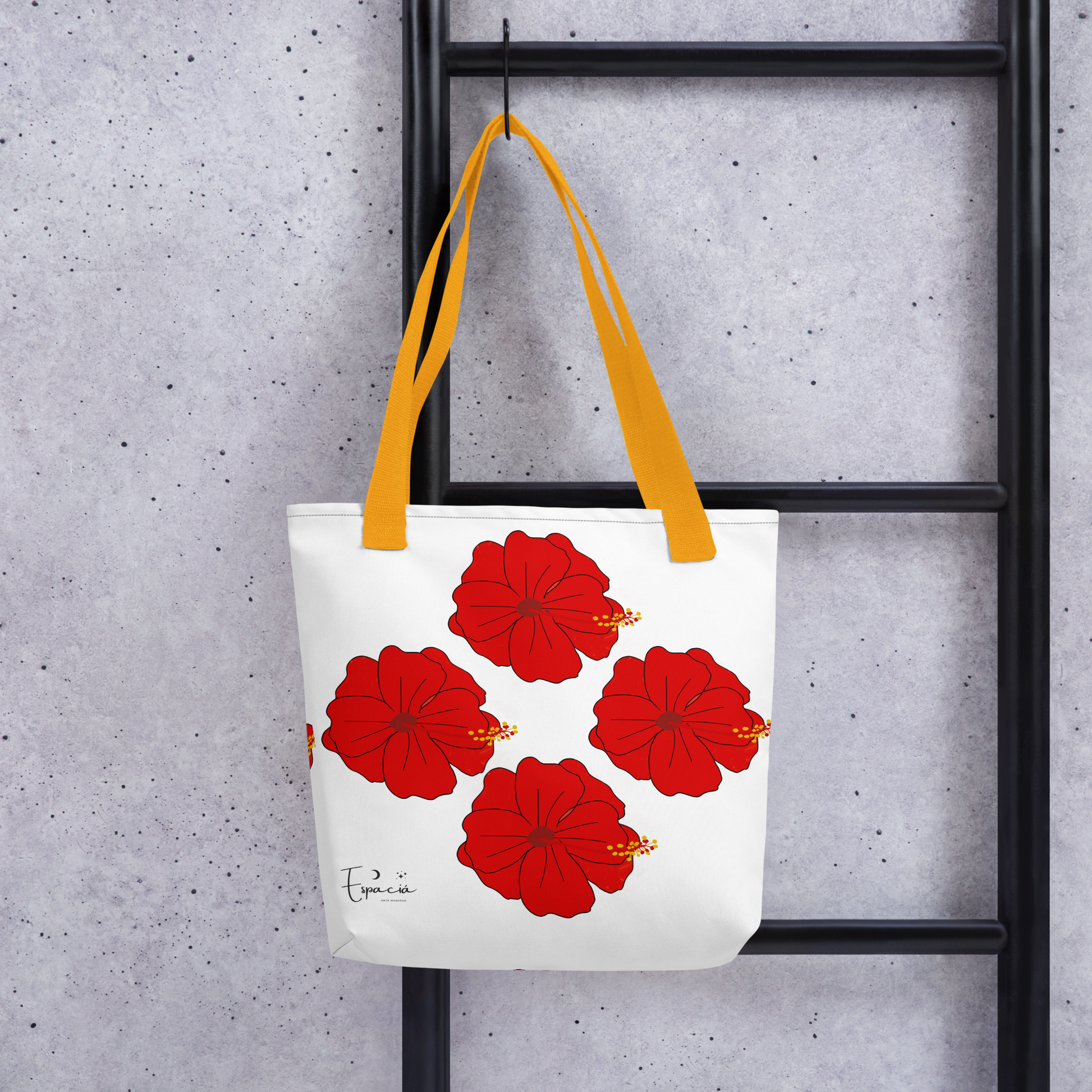 La Amapola Flower Tote Bag